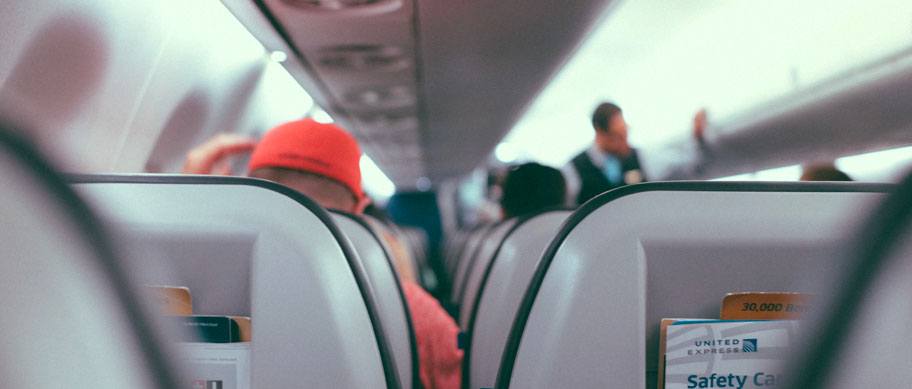 Prendre l’avion vers le Canada